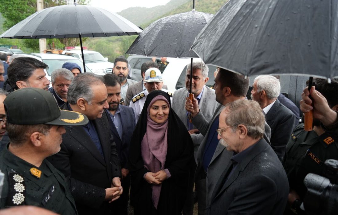 بازدید وزیر راه و شهرسازی از جاده گهواره به توتشامی در شهرستان دالاهو