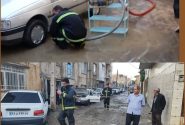 رفع ۳۴ مورد آبگرفتگی اماکن سطح شهر