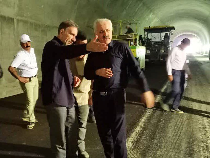 طولانی ترین تونل استان کرمانشاه در آستانه افتتاح