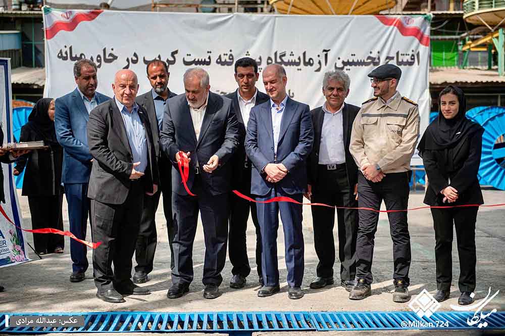 بهره‌برداری از آزمایشگاه پیشرفته تست کریپ و کلنگ‌زنی نیروگاه گازی ۷ مگاواتی