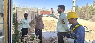جمع آوری 640 مورد انشعاب غیرمجاز در برق مرکز کرمانشاه