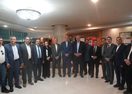 دیدار هیأت بازرگانی و اقتصادی سلیمانیه عراق با استاندار کرمانشاه
