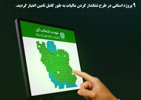 ۹ پروژه استانی با مشارکت مؤدیان مالیاتی در کرمانشاه تأمین اعتبار شد