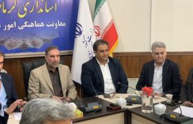 طرح انتقال پساب کرمانشاه به صنایع شرق استان بررسی شد