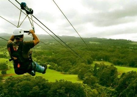 «زیپ لاین» کرمانشاه بزودی افتتاح می‌شود 