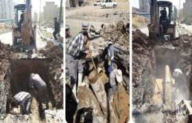 بازگشت پایداری دو خط حیاتی آب شهر کرمانشاه