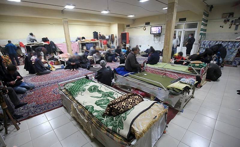 آمادگی کامل برای اسکان شبانه افراد بی‌سرپناه