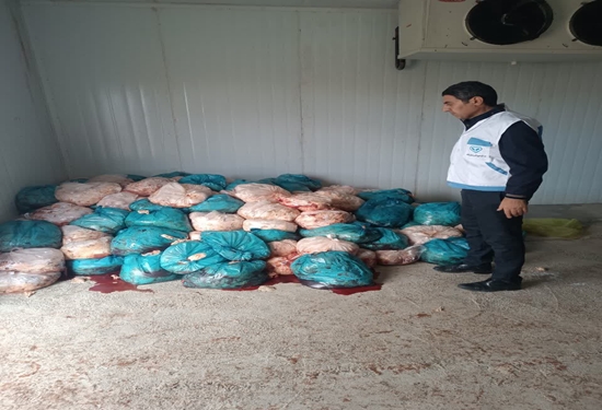 کشف و امحای بیش از ۳ تن آلایش دامی غیرمجاز