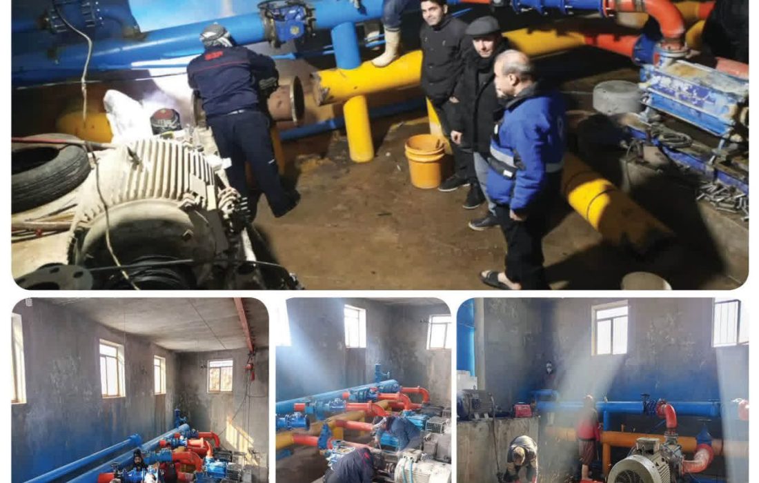 ایستگاه پمپاژ پُست سنقر نوسازی و هوشمندسازی شد