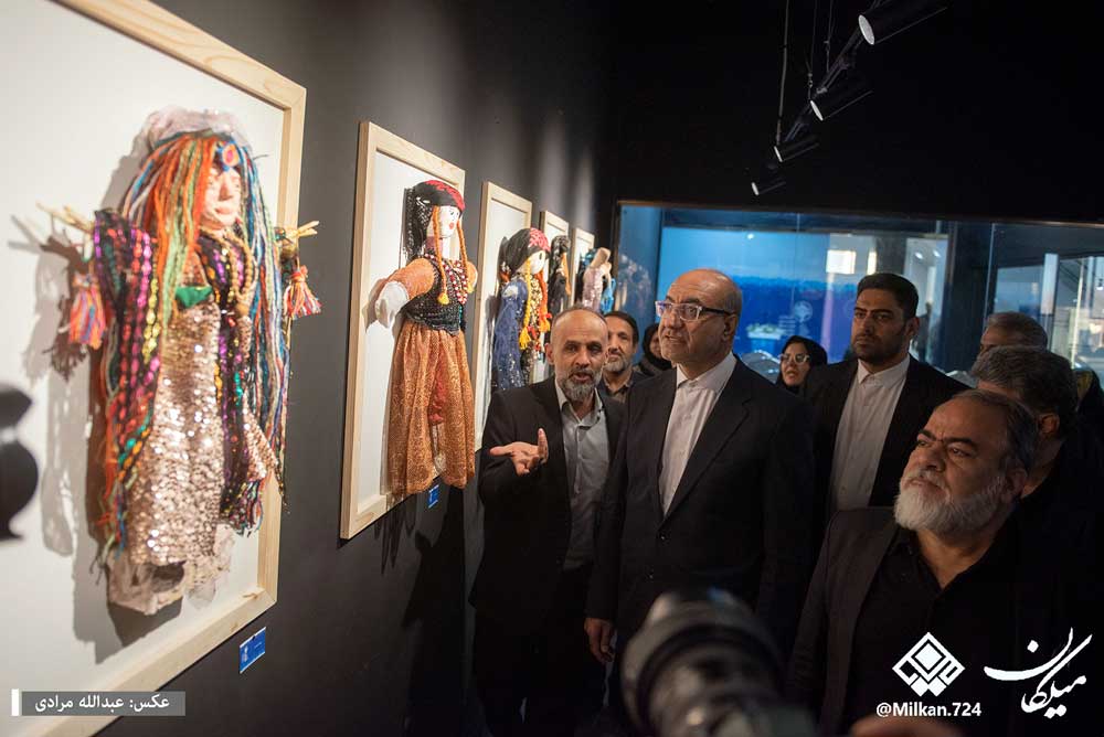 آیین افتتاح هجدهمین جشنواره هنرهای تجسمی فجر کرمانشاه