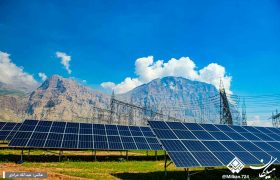 افتتاح  نیروگاه خورشیدی بیستون
