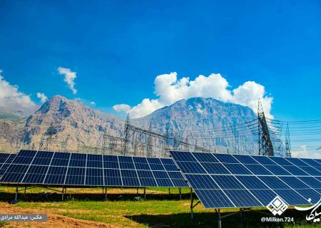 افتتاح  نیروگاه خورشیدی بیستون
