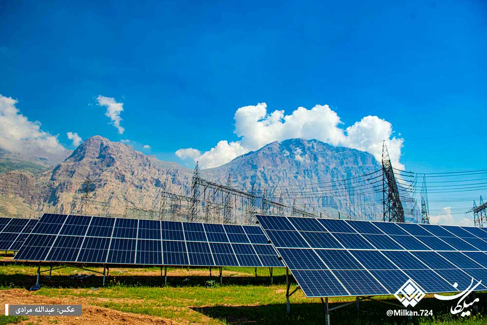 افتتاح  نیروگاه خورشیدی بیستون