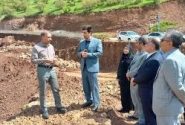 بازدید میدانی معاون عمرانی استاندار کرمانشاه از قطعه رانشی شاهو