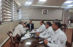 هم‌اندیشی استراتژیک رئیس دانشگاه با معاون عملیات اورژانس کشور