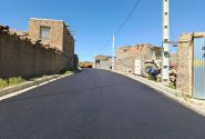 اجرای عملیات اجرایی آسفالت چهار روستا در کرمانشاه