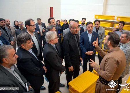 بزرگ‌ترین انبار هیزه جهان در کرمانشاه افتتاح شد