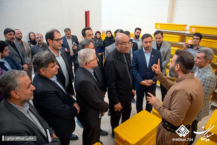 بزرگ‌ترین انبار هیزه جهان در کرمانشاه افتتاح شد